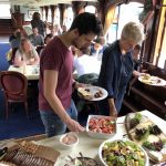 Buffet op de boot