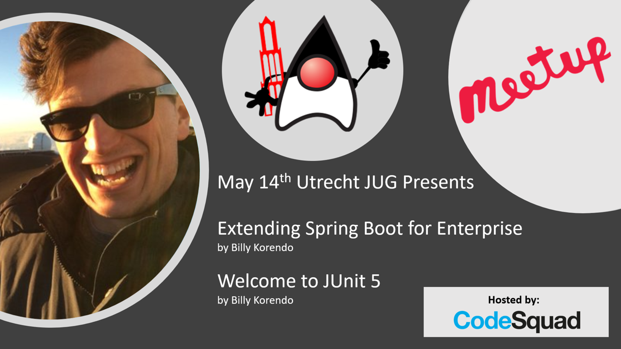 Billy Korando @ UtrechtJUG